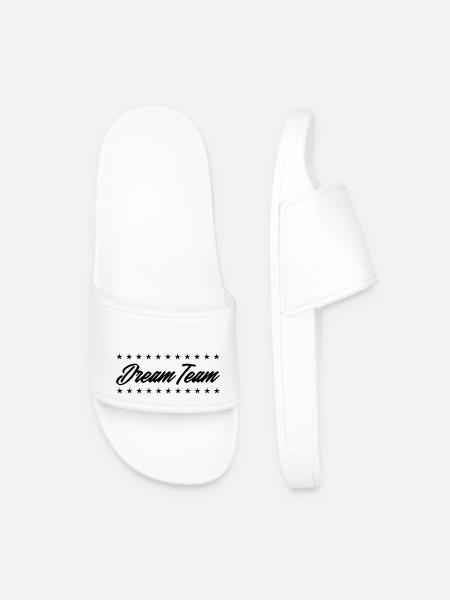 Dream Team - Men’s Pool Sliders - white