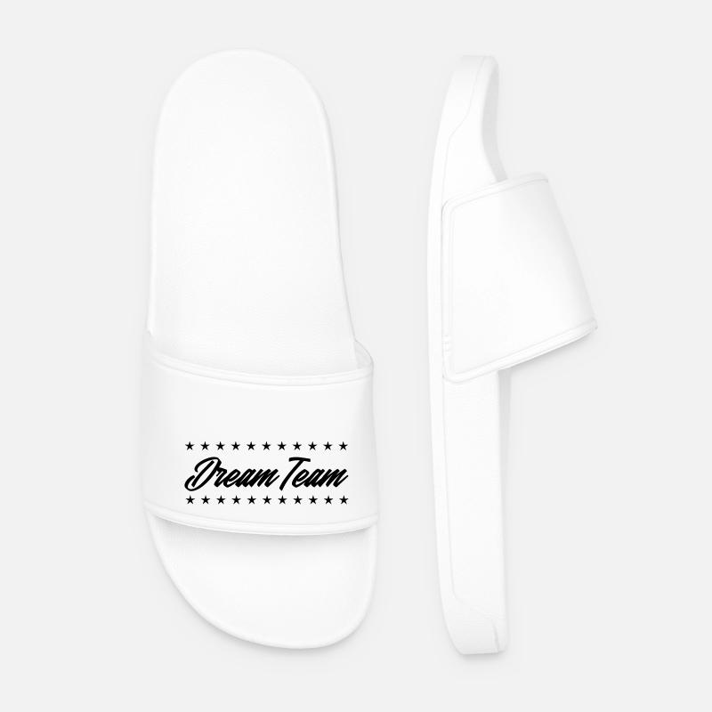 Dream Team - Men’s Pool Sliders - white