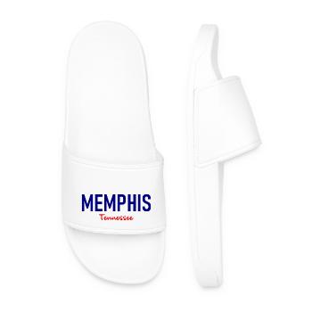 Memphis - Tennessee - États-Unis - États-Unis Amérique - Claquettes Homme - blanc - Devant