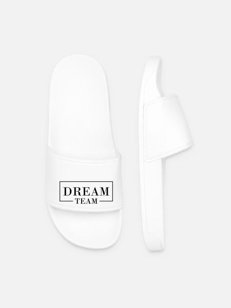 Dream Team - Men’s Pool Sliders - white