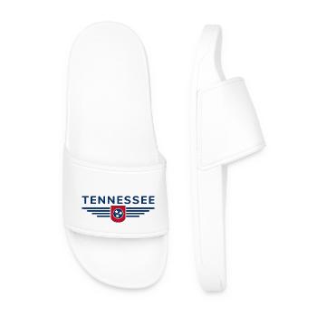 Tennessee Fan T-Shirt – Musik & Heimatliebe - Männer Badelatschen - Weiß - Vorne