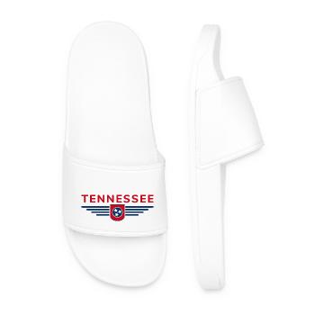 T-shirt de fan du Tennessee – Musique et amour de la maison - Claquettes Homme - blanc - Devant