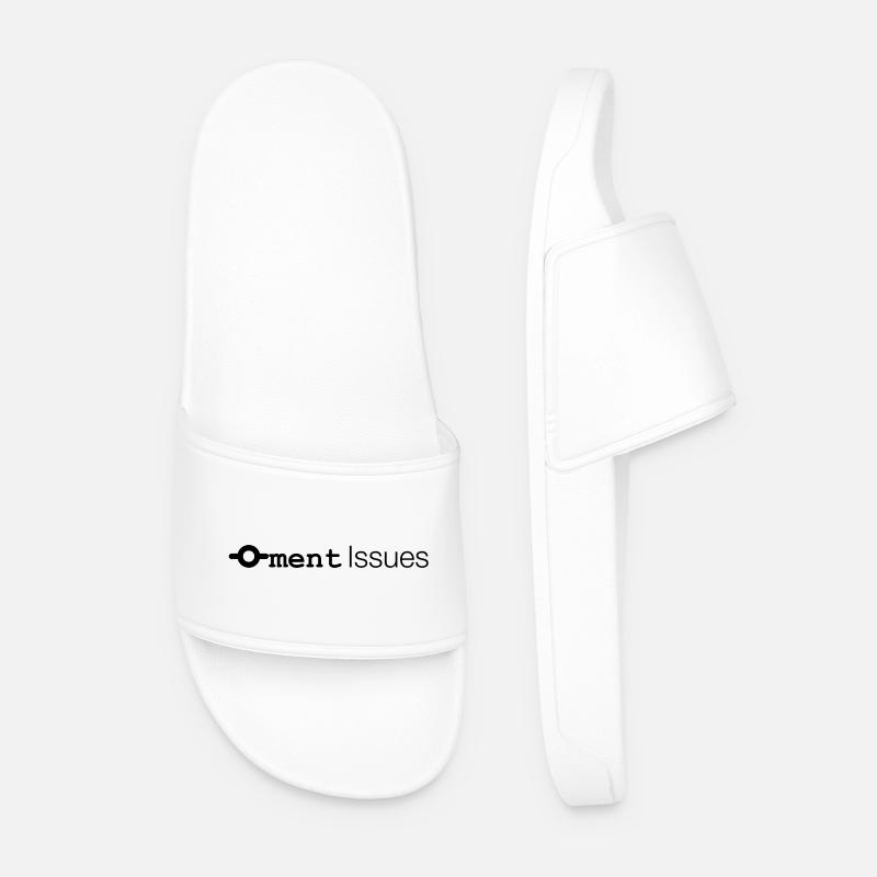 Commitment Issues - Männer Badelatschen - Weiß