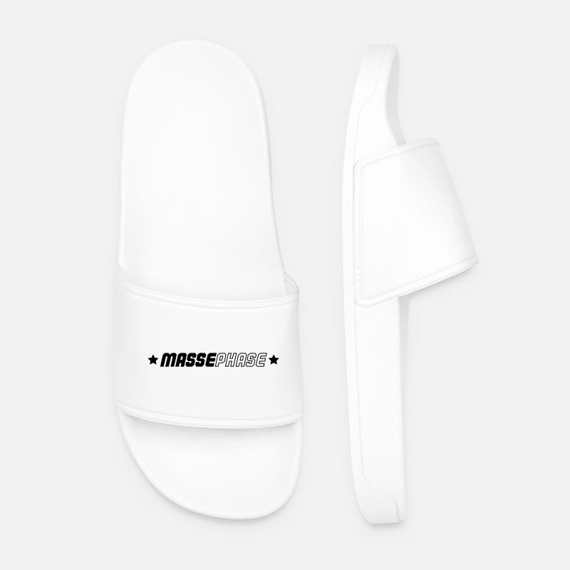 Mass Phase - Men’s Pool Sliders - white