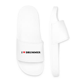 Entrée de conception requise - Claquettes Homme - blanc - Devant