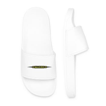Malle 2026 Mallorca - Men’s Pool Sliders - white - Front