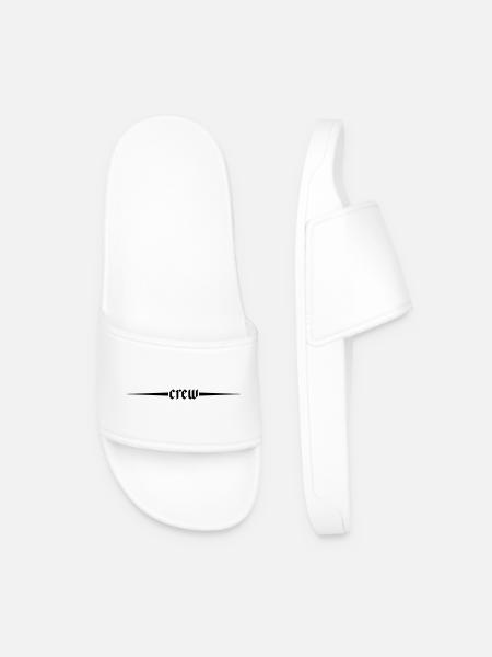 Crew Line - Men’s Pool Sliders - white