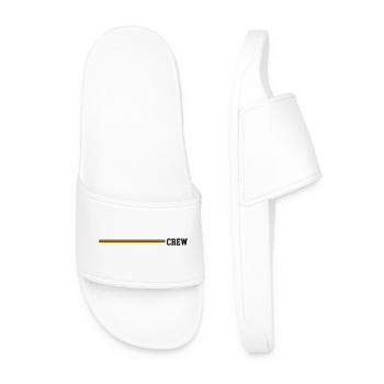 Crew Germany Flag - Men’s Pool Sliders - white - Front