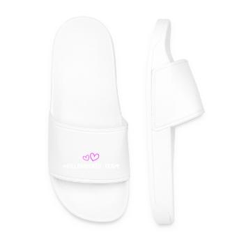 Cœur d’équipe de hockey sur gazon - Claquettes Homme - blanc - Devant