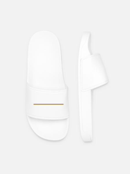 Germany Line - Men’s Pool Sliders - white