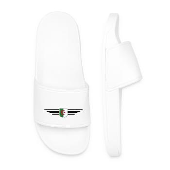 Algerien Design – Stolz Nordafrikas - Männer Badelatschen - Weiß - Vorne