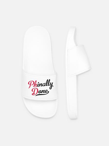 doctorate - Men’s Pool Sliders - white