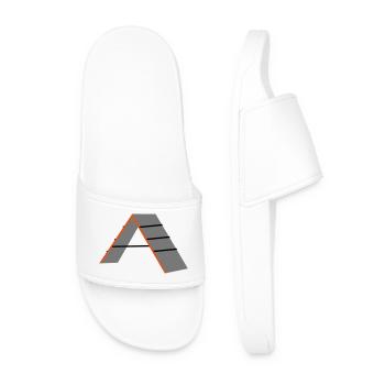 agility - Men’s Pool Sliders - white - Front