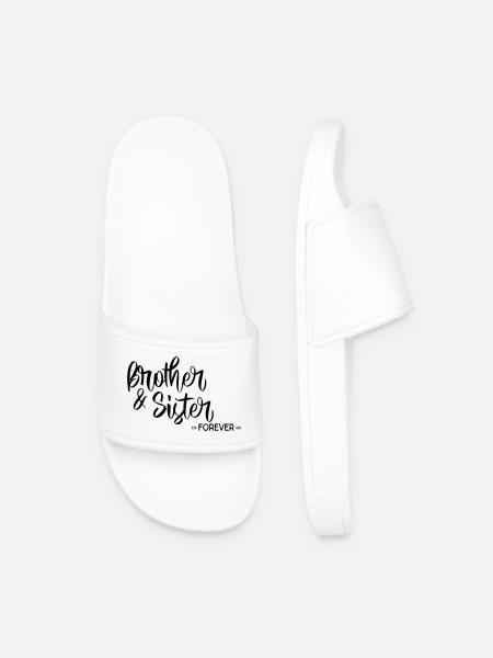 frère et soeur - Claquettes Homme - blanc