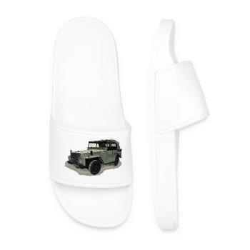 P 2 M Véhicule tout-terrain - Claquettes Homme - blanc - Devant