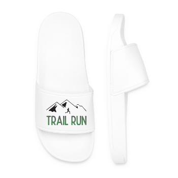 Course de sentier - Claquettes Homme - blanc - Devant