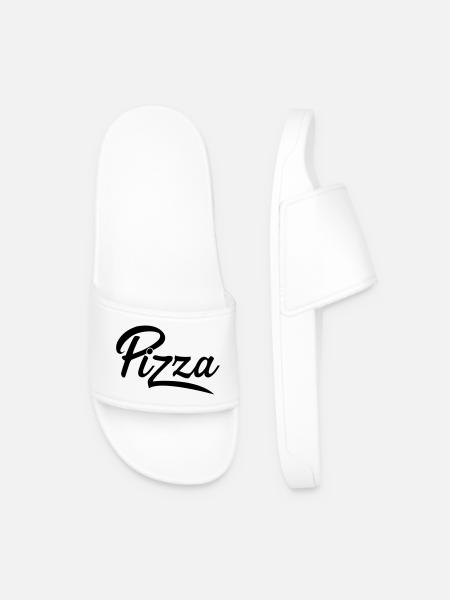 Pizza - Claquettes Homme - blanc