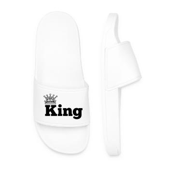 Roi 1 - Claquettes Homme - blanc - Devant
