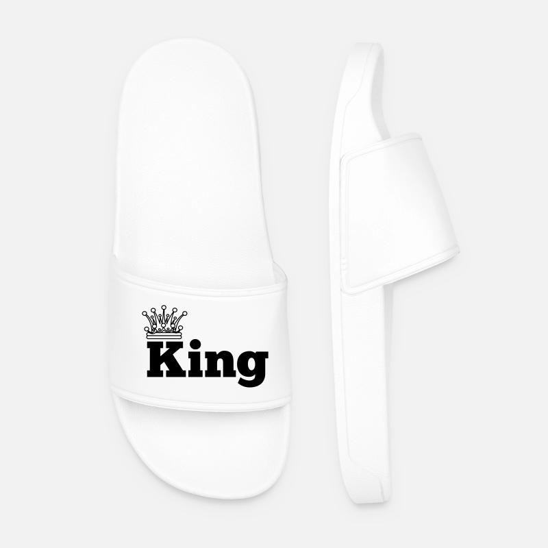 King 1 - Men’s Pool Sliders - white