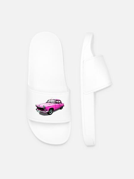 Volga Pink - Männer Badelatschen - Weiß