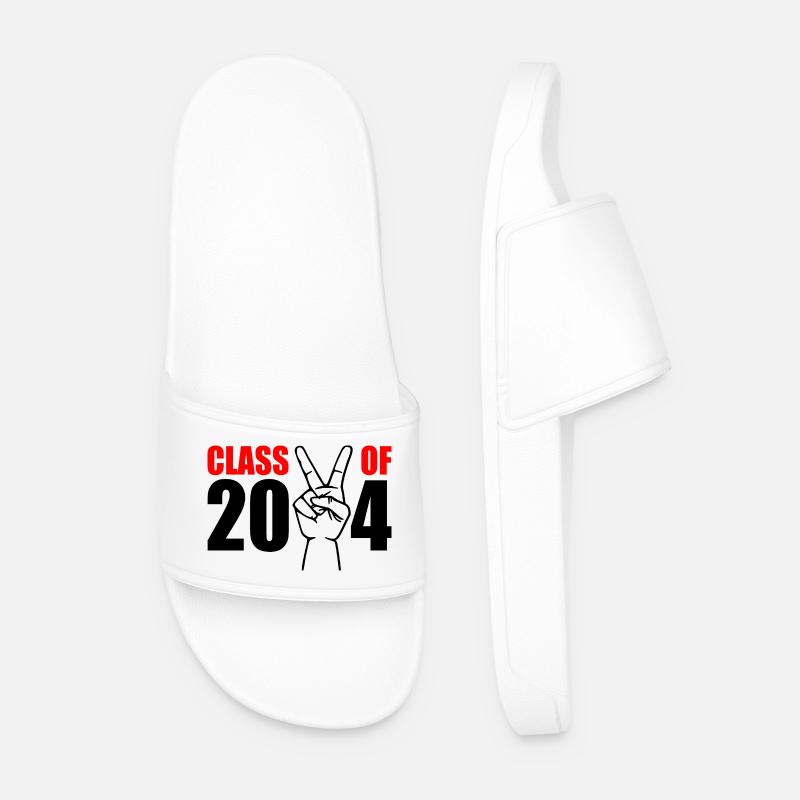 Class of 2024 - Männer Badelatschen - Weiß