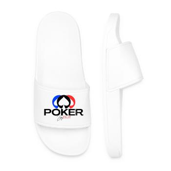 POKER Elegance "Zero bluff Poker outfit"  - Claquettes Homme - blanc - Devant