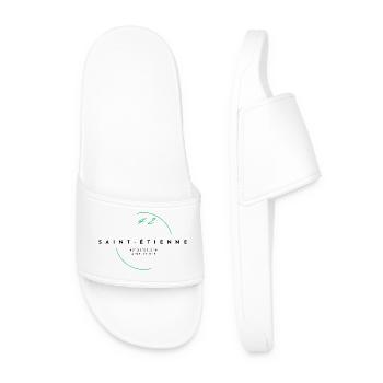 Saint-étienne - gift - hollywood - Men’s Pool Sliders - white - Front