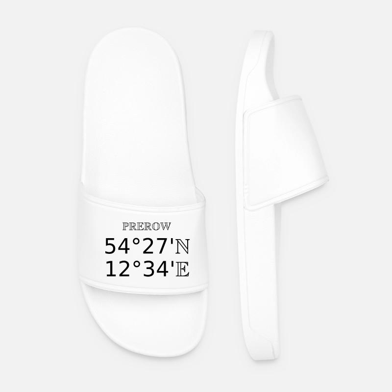 Prerow - Männer Badelatschen - Weiß