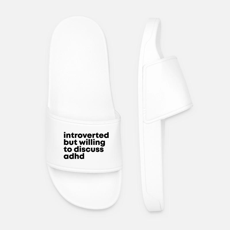 ADHD - Men’s Pool Sliders - white