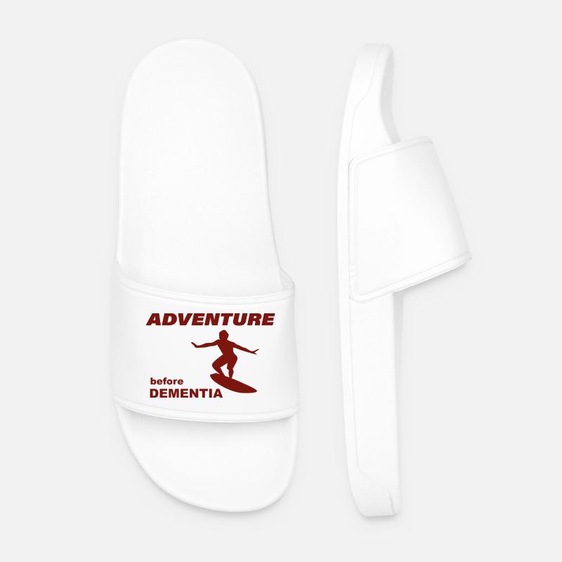 SURF ADVENTURE - Männer Badelatschen - Weiß
