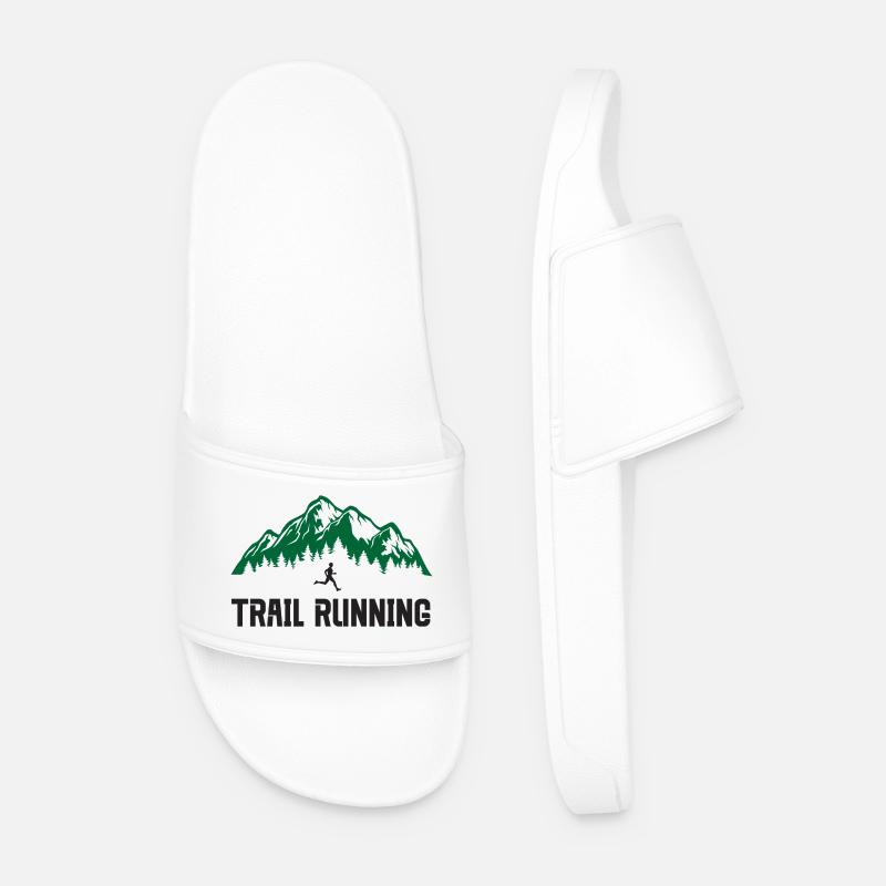 Trailrunning - Männer Badelatschen - Weiß