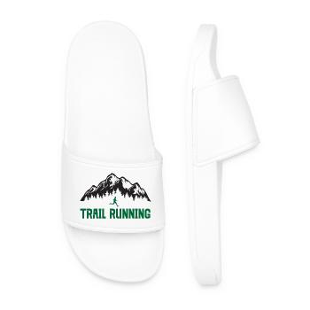 Trailrunning - Männer Badelatschen - Weiß - Vorne