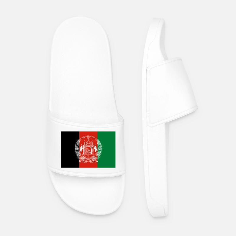 Afghanistan - Männer Badelatschen - Weiß