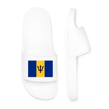 Barbados - Men’s Pool Sliders - white - Front
