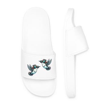 Lunettes de soleil Hummingbird 2 - Claquettes Homme - blanc - Devant