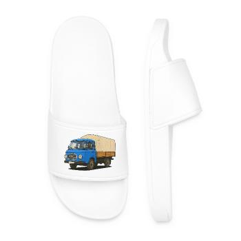 Plateau Est - Claquettes Homme - blanc - Devant