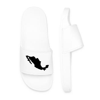 Mexico Country - Men’s Pool Sliders - white - Front