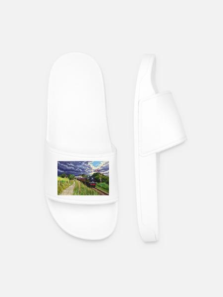 Heritage Express in Green Valley - Men’s Pool Sliders - white