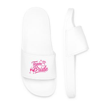 Équipe Mariée Diamant Rose - Claquettes Homme - blanc - Devant