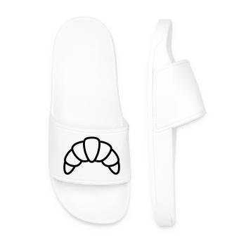 crescent - Men’s Pool Sliders - white - Front