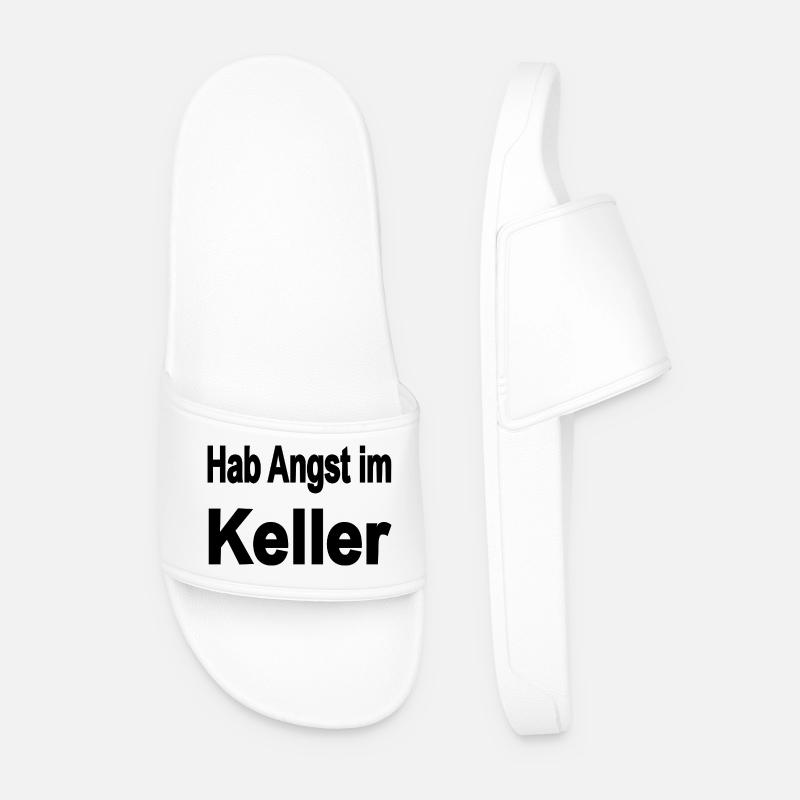 Keller - Männer Badelatschen - Weiß