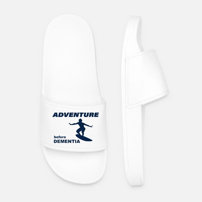 SURF ADVENTURE - Männer Badelatschen - Weiß