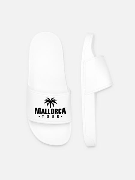Mallorca Tour - Männer Badelatschen - Weiß