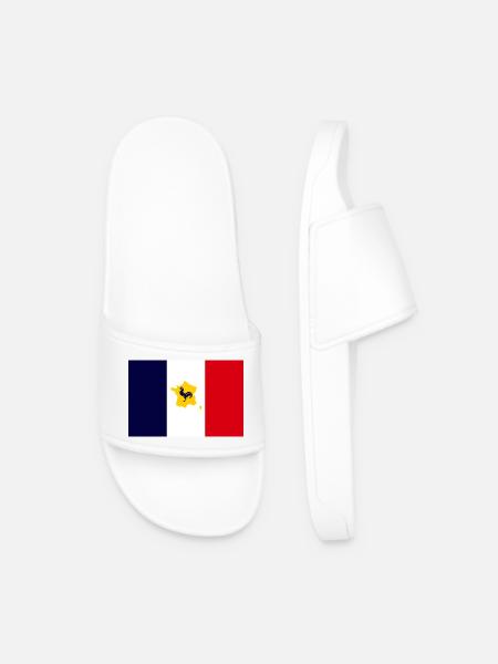 the french - Claquettes Homme - blanc