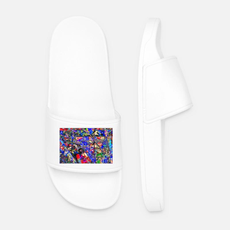 jabtrünnigj - Men’s Pool Sliders - white