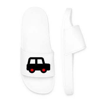 Voiture - Claquettes Homme - blanc - Devant