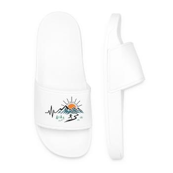 Trail Running - Men’s Pool Sliders - white - Front