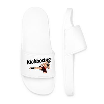 kickboxing - Men’s Pool Sliders - white - Front