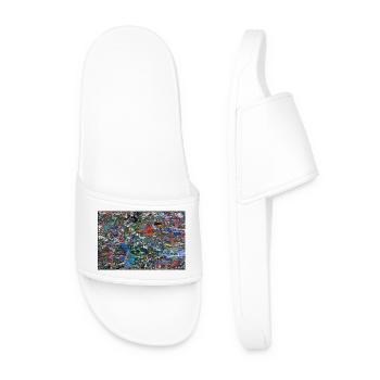 letitenho_deltitnu - Men’s Pool Sliders - white - Front