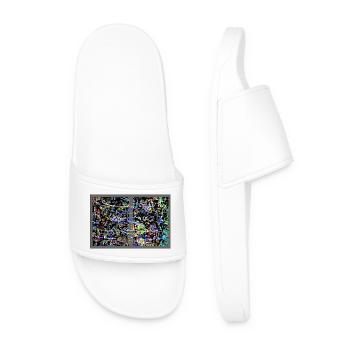 jchinzinj - Men’s Pool Sliders - white - Front